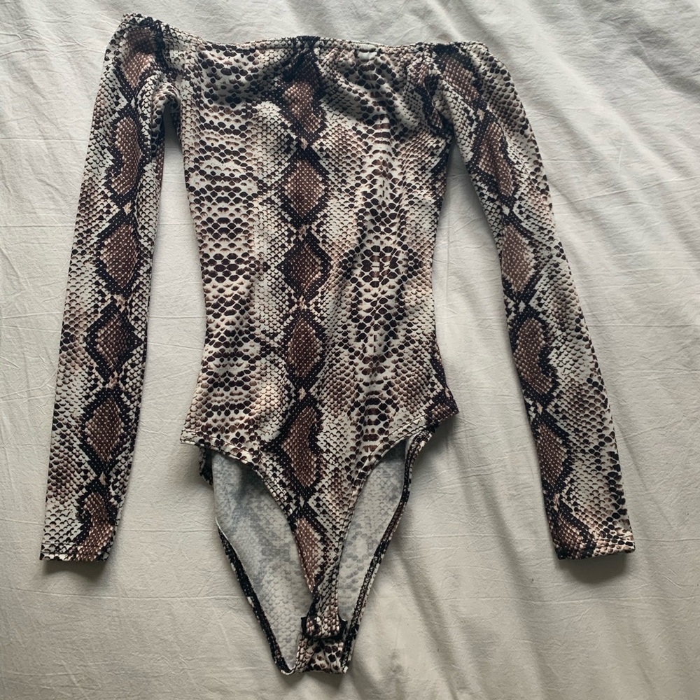 Nasty Gal Long Sleeve Bodysuit